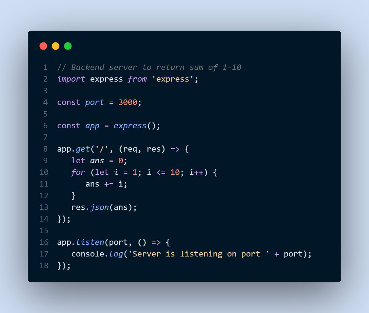 premstw's tweet photo. Exams are going on, but I still managed to catch up with https://t.co/IT4fQsO29N and https://t.co/80KaQ97lT3. These videos provide an overview of Cohort 2. Also solved assignments given in the videos.

@kirat_tw 
#100xdevs #cohort2 #typescript #httpservers #backend https://t.co/IzD9vcTqmG