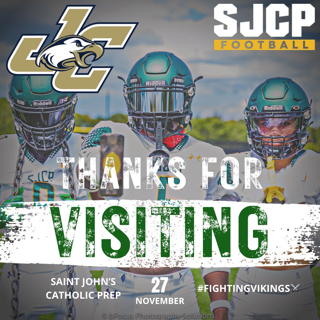 Saint John’s Catholic Prep ~ Vikings Football (@sjcp_vikingsfb) on Twitter photo Thank you to <a href="/GonyBoris/">Boris Gony</a> from <a href="/JuniataFootball/">Juniata College Football</a> for visiting Saint John’s Catholic Prep today! #FightingVikings⚔️ Thank you to <a href="/GonyBoris/">Boris Gony</a> from <a href="/JuniataFootball/">Juniata College Football</a> for visiting Saint John’s Catholic Prep today! #FightingVikings⚔️