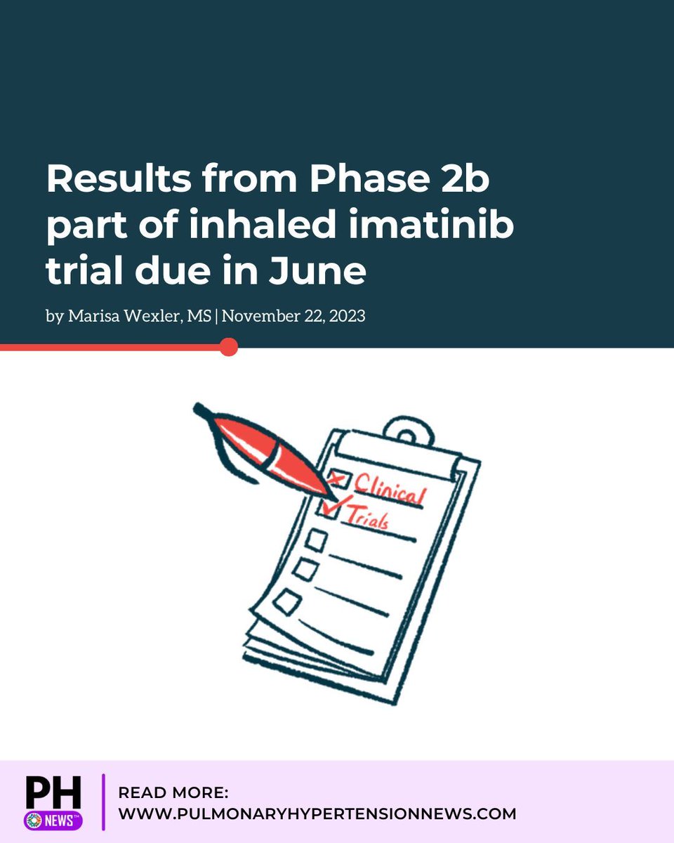 PulmonaryNews's tweet photo. Top-line results from the Phase 2b portion of the study are expected in June 2024, according to AV-101’s developer, Aerovate Therapeutics. https://t.co/4ZPhOPqkvI 

#pulmonaryhypertension #phnews #phresearch #clinicaltrial https://t.co/PUtQvACDzh