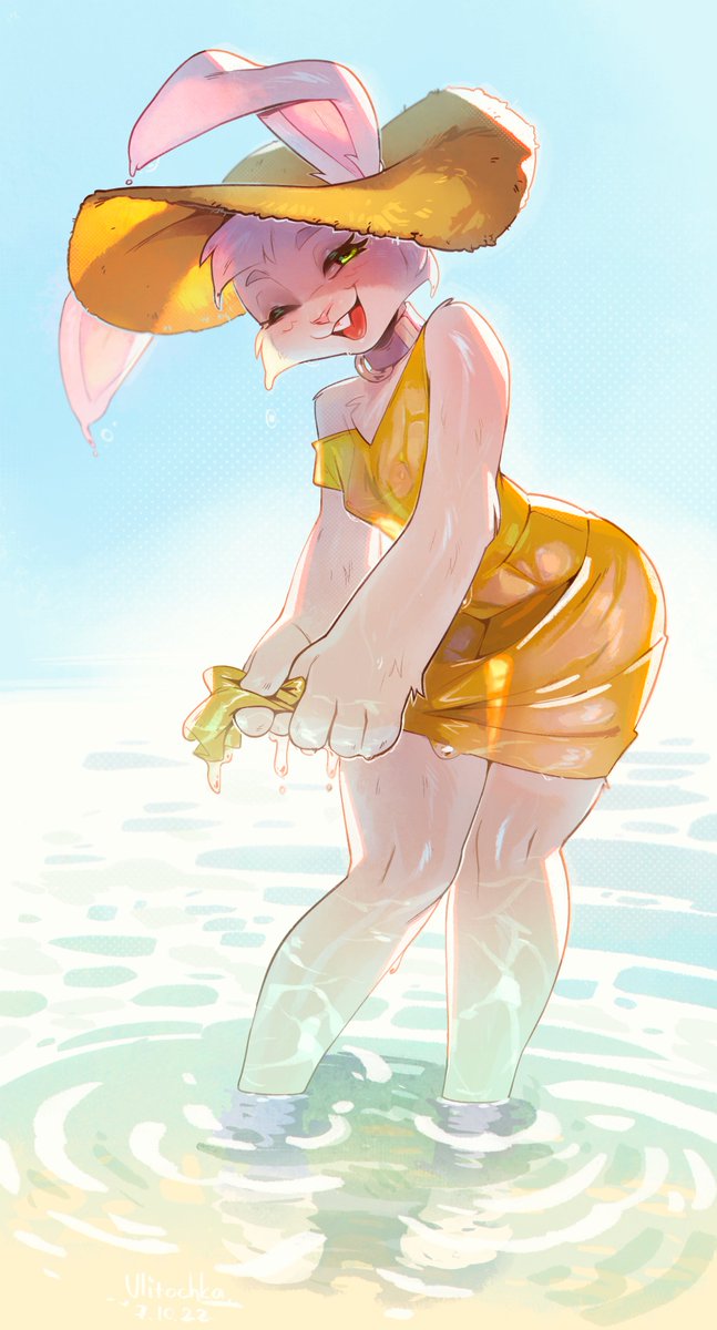 Wet 🐰✨