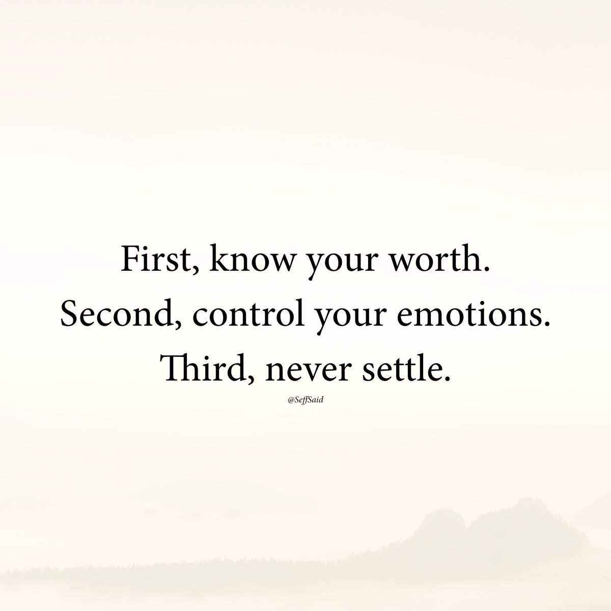 SeffSaid's tweet image. A gentle reminder