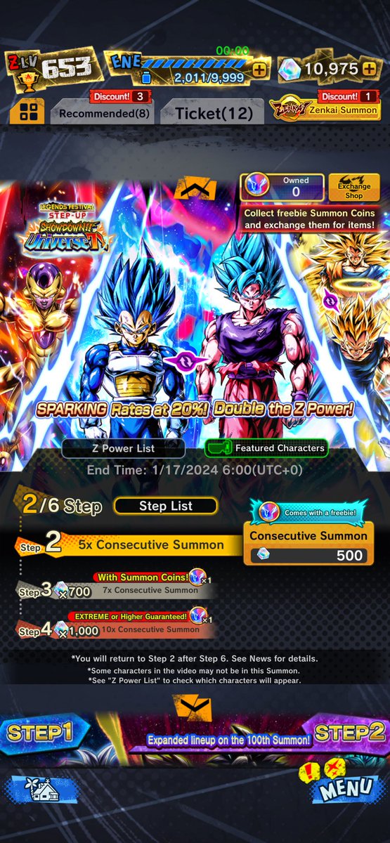 ƶak VI 影 on X: @DB_Legends DROP THEM ULTRA GOGETA BLUE SUMMONS