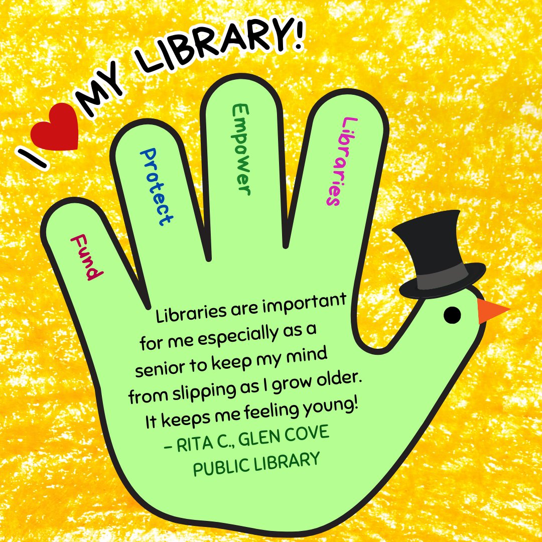 NassauLibSystem's tweet photo. Inadequate funding means public libraries can't support seniors as fully as they need to.
@GovKathyHochul
#FundLibraries #NassauLibraries #LoveLibraries #LibraryAdvocate #LibraryThanks https://t.co/m3t6XeVROE
