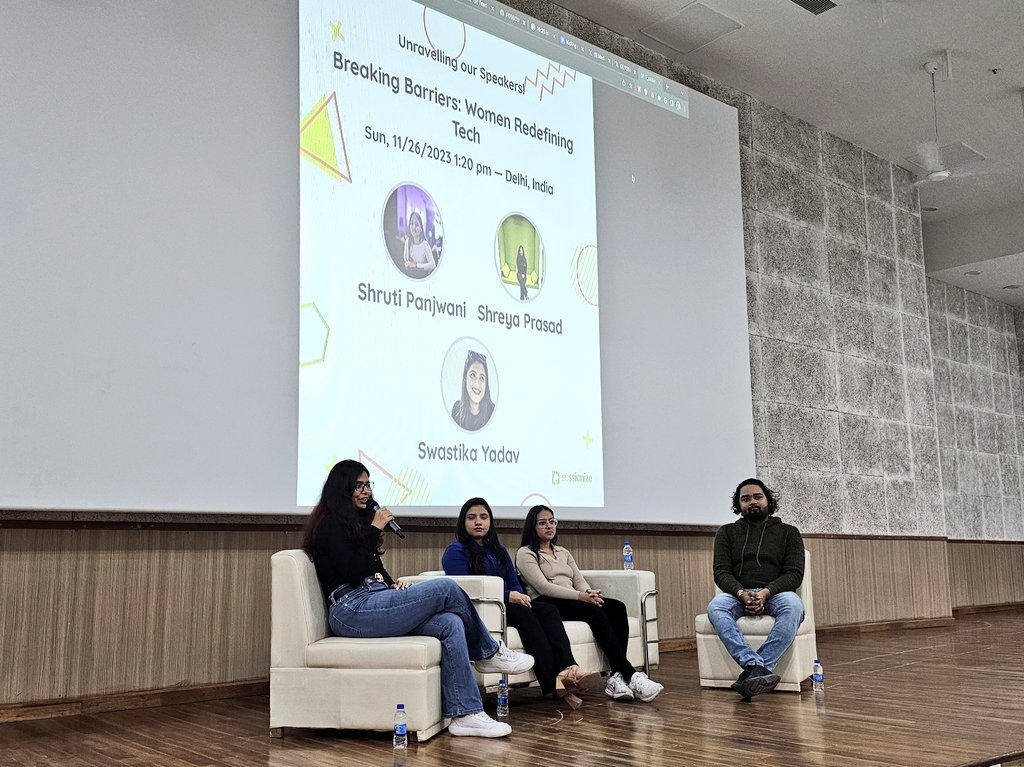 itanishkaag's tweet photo. Grateful for a wonderful experience with community partners and speakers at IIIT Delhi during #FossConf'23. Learned a lot and eager to contribute more. Excited about future conferences and continued growth
@fosscuk #FossConf #opensource https://t.co/iKnp6IzVNo