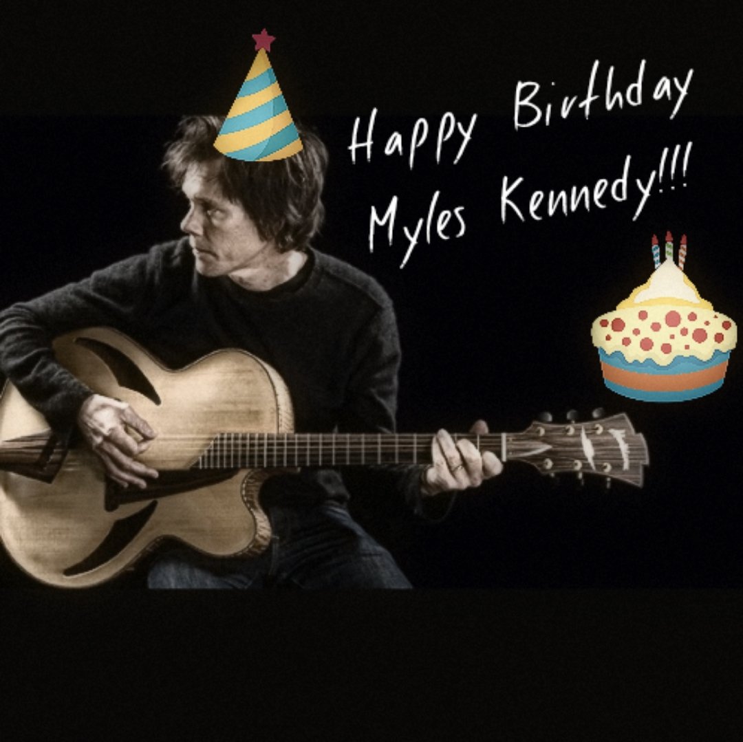Happy birthday to the master of the chords, the master of the vocal cords, the master of the lyrics, the master of the stage presence, the master of touring...whatever he does, he's the master and we're goin to celebrate him....happy birthday @officialmyleskennedy !!!
Love, 4th.
