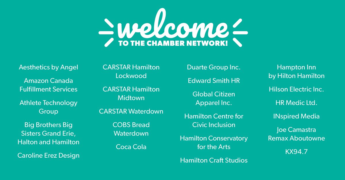 Hamilton Chamber of Commerce tweet media