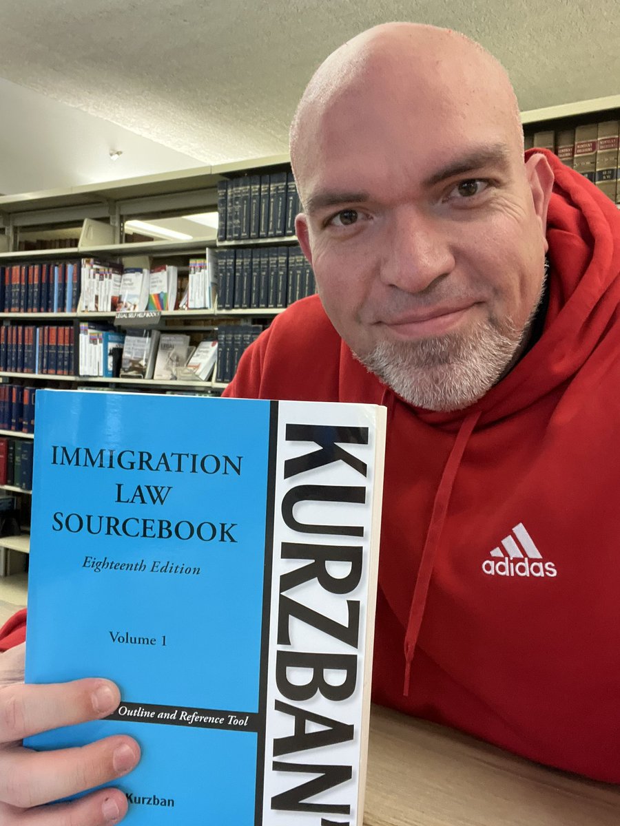 Reading the bible at the Jefferson County Public Law Library. The IMMIGRATION Bible that is 🤗🥳 #immigrationlawyer #immigrationlaw #jeffersoncountylawlibrary #lawyer #abogado #louisvilleky 😁 #kurzban #immigration