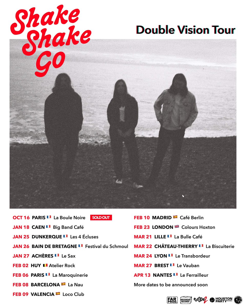 More tour dates 🔥
It’s been far, far too long. We’re coming to play some shows in a city near you !
All tickets on sale now. Go grab’em