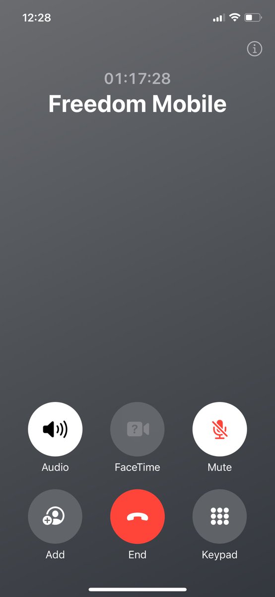 Wow talk about customer service, waiting to get to an agent forever 👏🏻<a href="/FreedomMobile/">Freedom Mobile</a>