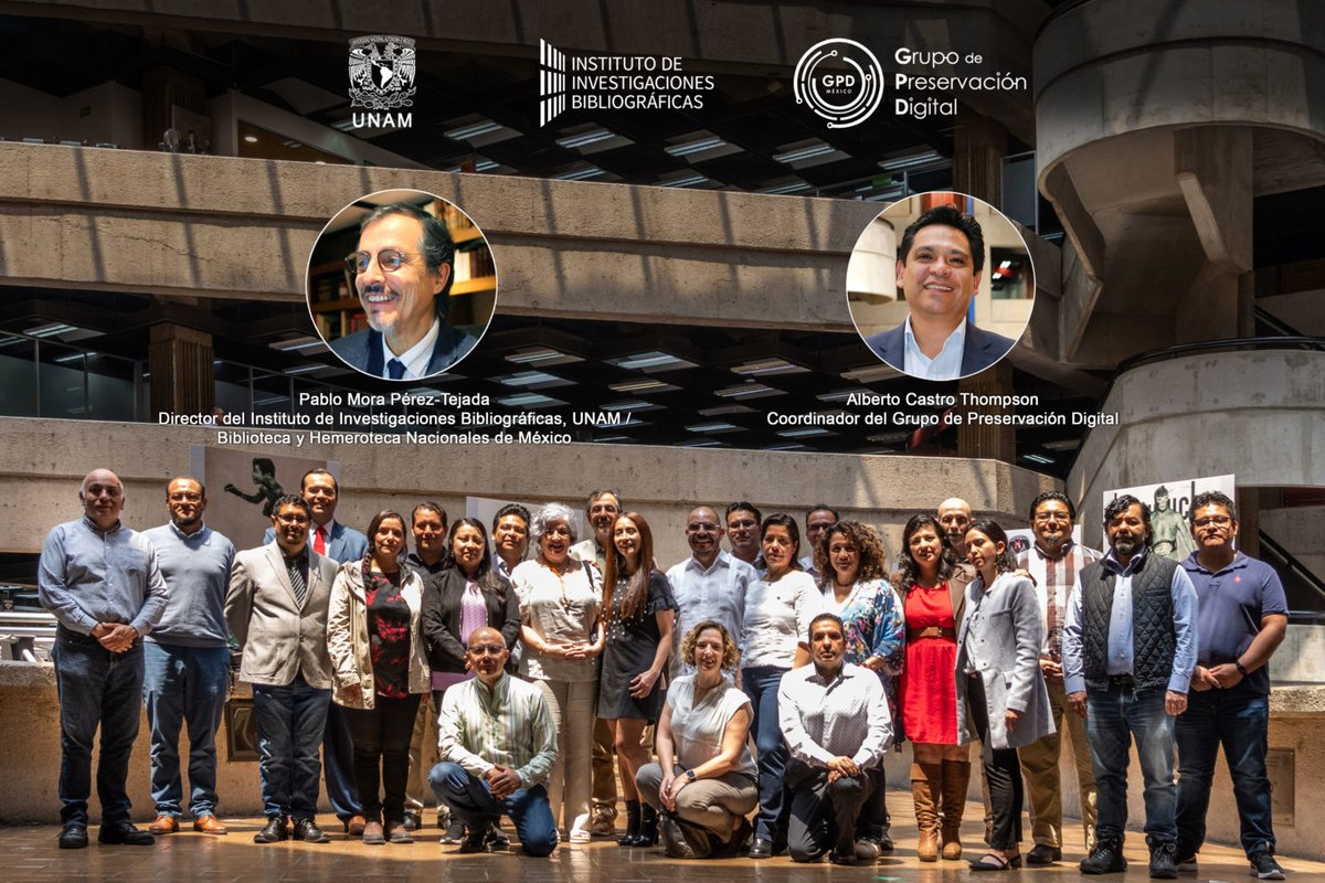 Gaceta_UNAM's tweet photo. El Grupo de Preservación Digital, encabezado por el @IIBUNAM, recibió el Premio a la excelencia de la @ndsa2. 

¡Un #Goya para los integrantes!

https://t.co/NljrH5hoVK https://t.co/uOGjtctd0v