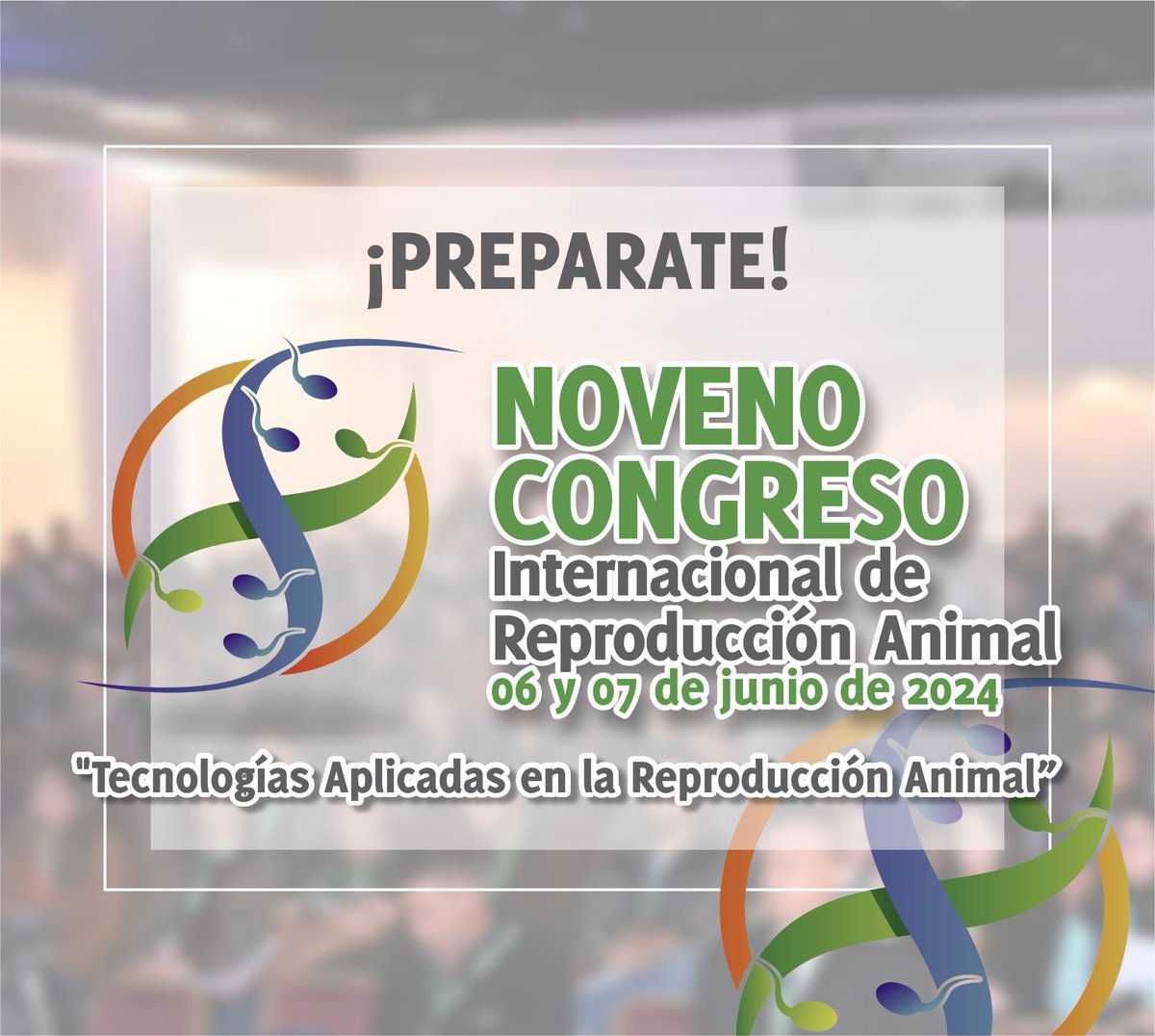 𝑪𝑶𝑵𝑭𝑰𝑹𝑴𝑨𝑫𝑶 ✅️
¡La Novena Edición del Congreso Internacional de Reproducción Animal es un hecho! 🤩

Un evento único e imperdible para Estudiantes y Profesionales del sector. 

📅 Fecha: 06 y 07 de Junio del 2024. 
📍 Lugar: Nobile Suite Excelsior, Asunción Py.