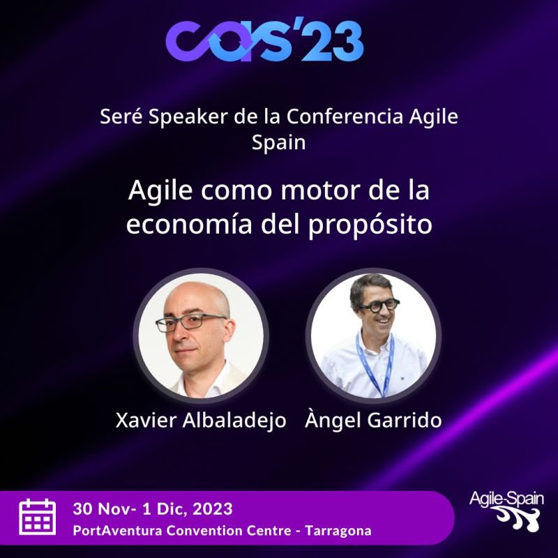 La Salle BCN (@lasallebcn) on Twitter photo 🗣️¿Cómo impulsa el enfoque Agile la economía del propósito? <a href="/xavi_albaladejo/">Xavier Albaladejo</a>, experto en #Agile y coordinador del Màster en Métodos Ágiles de La Salle-URL, será speaker en la #CAS2023 de <a href="/agilespain/">Agile Spain</a>.
🗓️30/11 - 1/12
📲link.salle.url.edu/37q
#BeAProjectManager 🗣️¿Cómo impulsa el enfoque Agile la economía del propósito? <a href="/xavi_albaladejo/">Xavier Albaladejo</a>, experto en #Agile y coordinador del Màster en Métodos Ágiles de La Salle-URL, será speaker en la #CAS2023 de <a href="/agilespain/">Agile Spain</a>.
🗓️30/11 - 1/12
📲link.salle.url.edu/37q
#BeAProjectManager