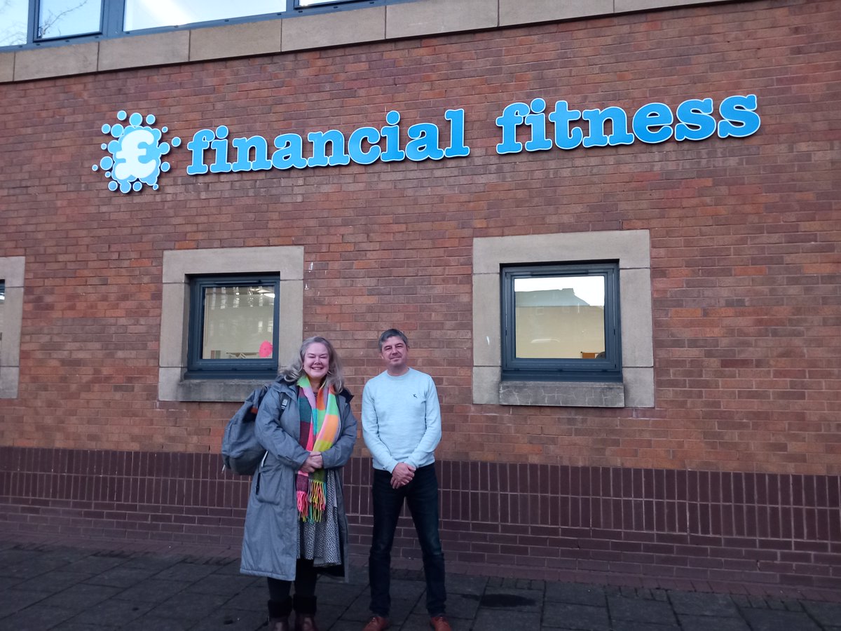 Many thanks to Paul @Financial_Fit29 for showing a couple of the CLWs around their (newish) premises and providing an update on what support is currently available at this great community based resource! @CVSInverclyde