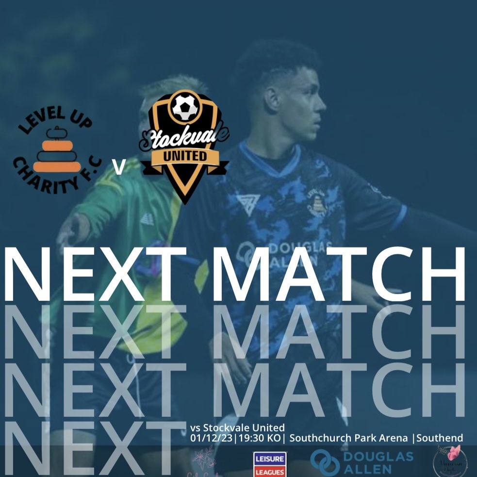 The lads are excited to be back in action this Friday as we take on our friends at Stockvale United in our annual game! 

Come down as both teams take to the field to raise money for Southend Hospital 💙