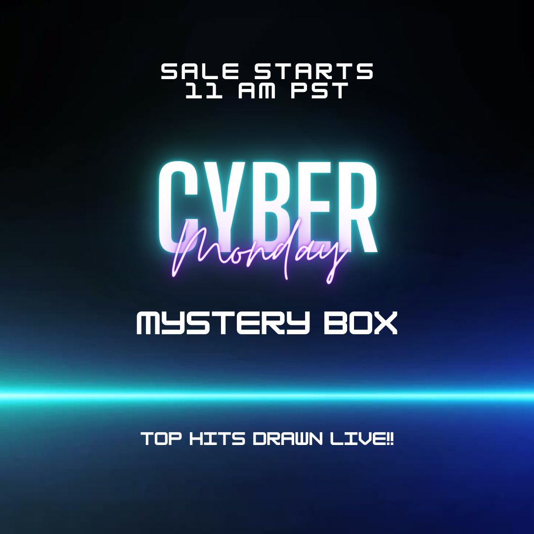 We're dropping a mystery box with 6 top hits at 11AM PST! For $12, win a grail or proto! Not just your standard mystery boxes! We are looking to innovate new ways of doing things! We are drawing the winners to the top hits live. Full transparency! Real prizes! Real winners!