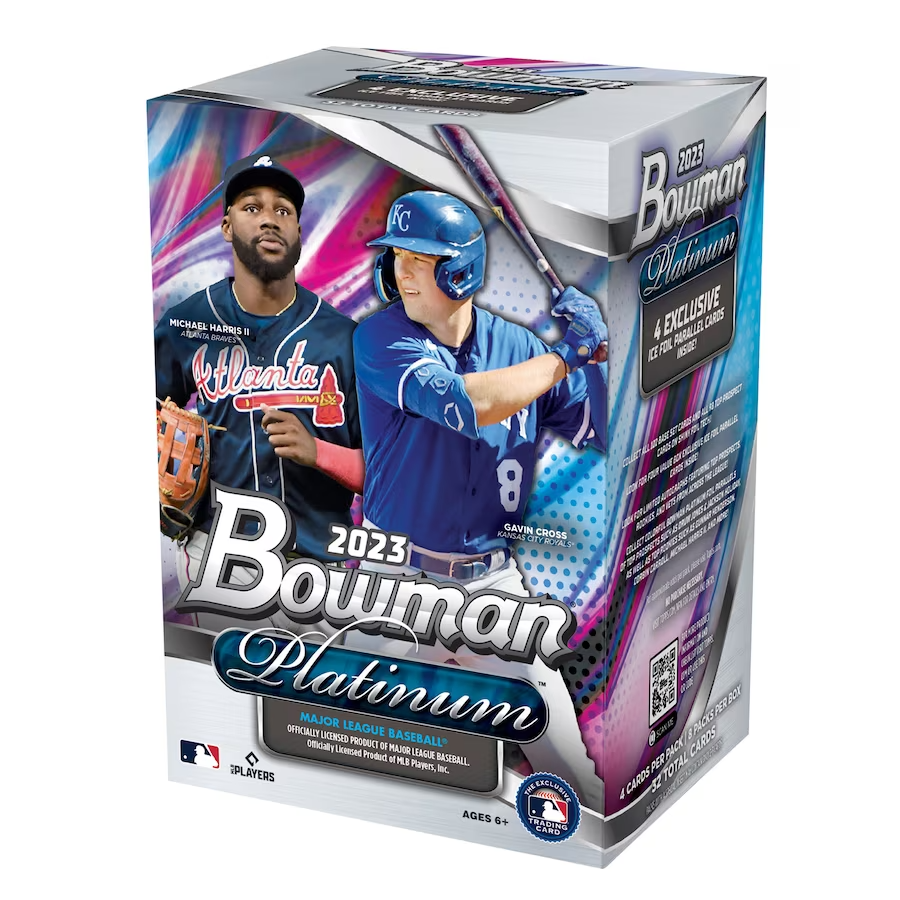 YahMonMLB's tweet photo. 🚨2023 Bowman Platinum Blaster GIVEAWAY🚨
To enter:
-Follow me & @HobbyUnlimited
-Repost & Like
-tag at least 2 of your hobby friends
Winner drawn LIVE on YouTube this Friday 12/1 at 7pm
I will post link to Live Stream on here.
Show your support to the Hobby Man.
Let's get his account to 600 followers!
If you have won a giveaway from me in the past, I would love to see your comment!
#thehobby #baseballcards #topps #bowman
@HobbyUnlimited @sports_sell @ILOVECOLLECTIN1 @cardsmotor @CardboardEchoes @Hobby_Connector
