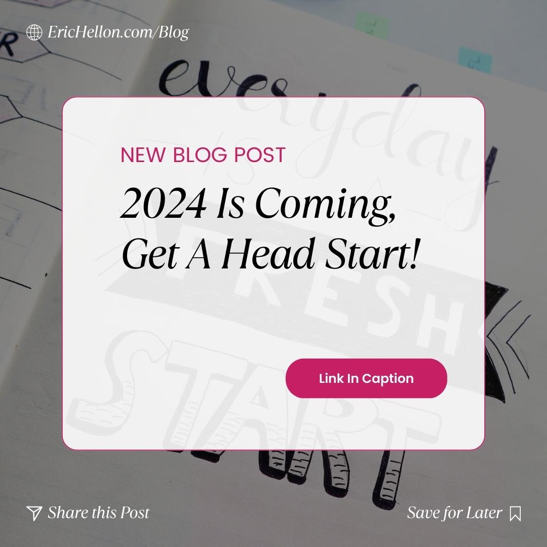 In my latest blog post I provide a few strategies you can use to embark on the journey of self-improvement and success in 2024. Check it out: bit.ly/EH-Blog-2024He…

#newyearnewme #newyearnewyou #newyearsresolution #homeownership #personalfinance #financialliteracy #erichellon