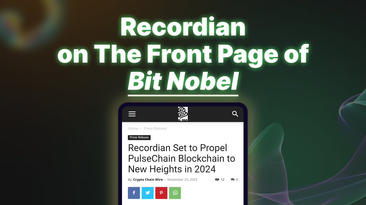 Recordian_Music's tweet photo. Market, sleep, wake up, repeat ๐ฅ#RECORDIAN's blitz continues with #BitNobel, as we await a huge post from @coreycosta123 ๐๐
https://t.co/5pVuKqUWPF
Make sure you stack a great $RECORD collection before we hit the DEX๐ฅ#DidYouGetIt๐ง . https://t.co/QKdZ5EhODJ
$RECORD $PLS $PLSX $HEX