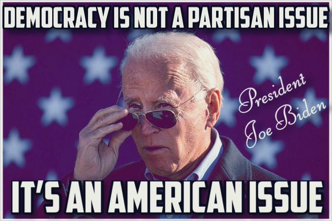 #VoteBlue #wtpBLUE WE THE People   In November of 2024, there is only one decision that we all must make and that is to vote for Democracy   Voting for anyone other than Joe Biden for President and Democrats for Congress is a vote to end our 248 year long experiment   Voting for…