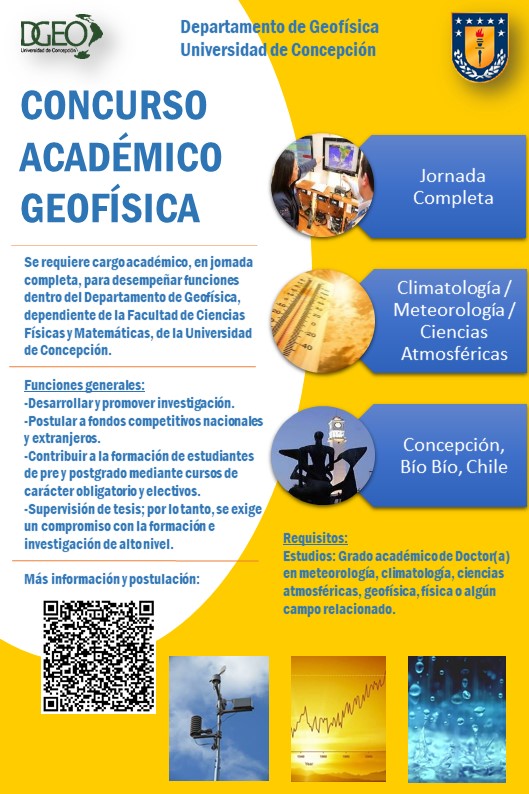 Geofísica U. de Concepción tweet media