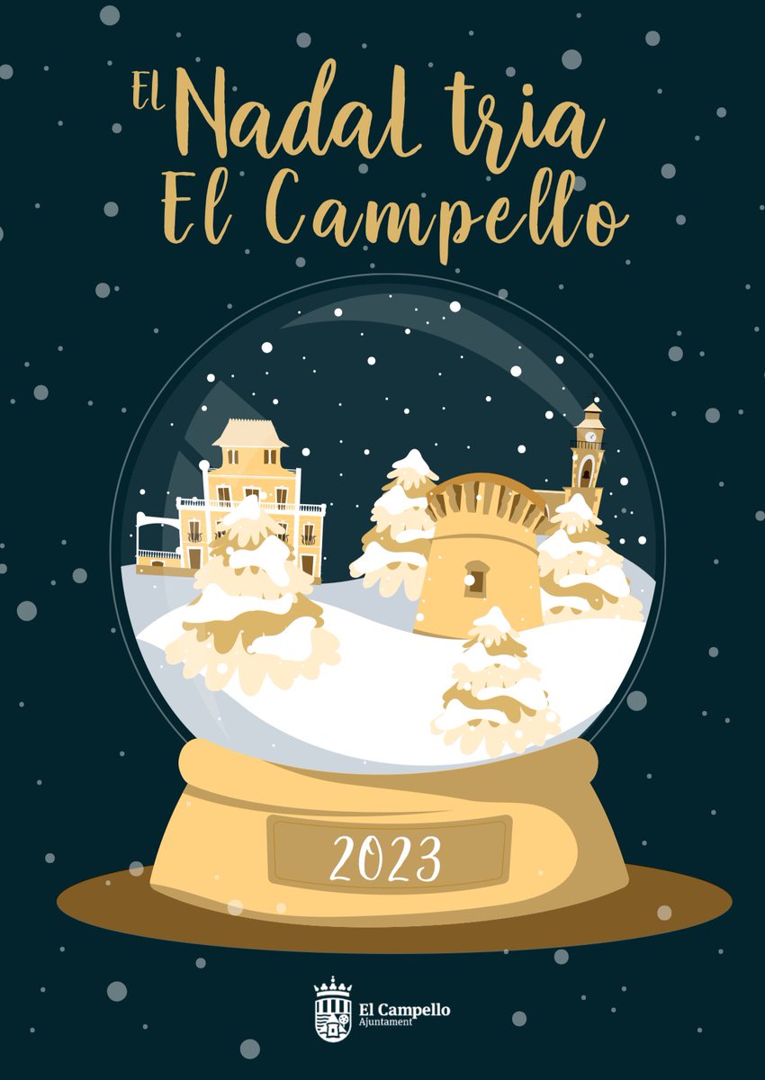 ElCampelloAyto's tweet photo. El Nadal tria #ElCampello 🎄💫

Programació https://t.co/nPnfFO14fa https://t.co/j8yoJGamBp