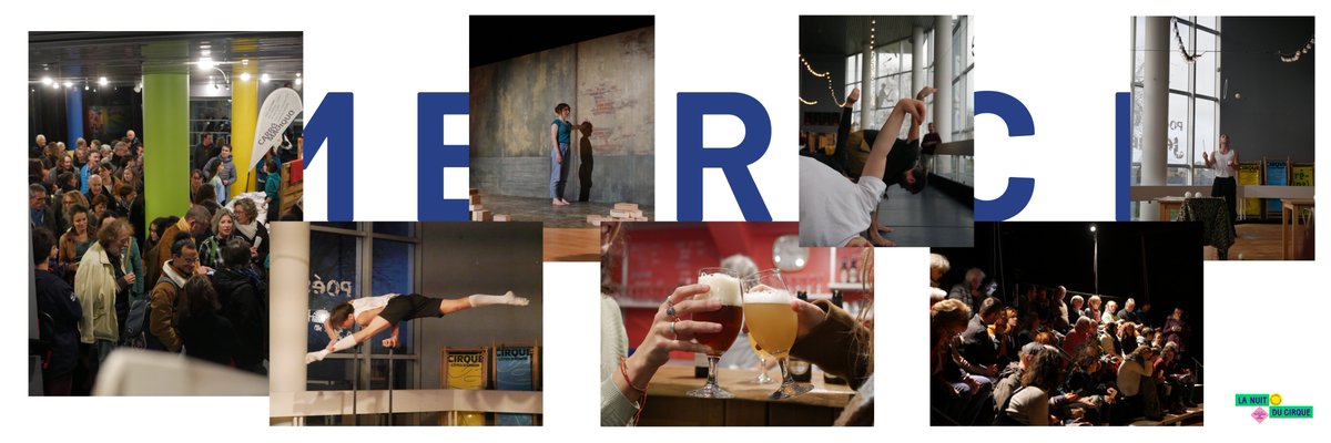 [ RETOUR EN IMAGES ]

Vous étiez 1700 ! 🤩Nous vous remercions d’être venus si nombreuses et nombreux lors de ces trois jours de La Nuit du Cirque. Nous remercions également les artistes et leurs équipes. Nous n’avons plus qu’à vous dire à l’année prochaine pour la 6ème édition !