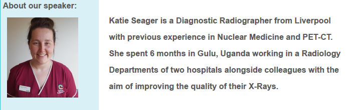 Some groups form and then take a while to do anything, and then there is Future Global Cancer Leaders, UK & Ireland. They only formed in the summer and this is lecture number 3⃣! Title: Sharing a radiographers experience of improving imaging in Uganda 📅 5 Dec 2023 ⏰6-7pm GMT