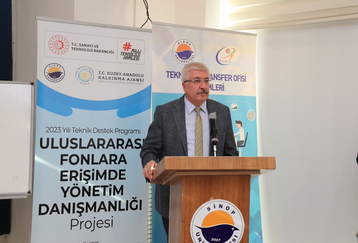 sinopuniversity's tweet photo. Rektörümüz Prof. Dr. Şakir Taşdemir, Üniversitemiz Teknoloji Transfer Ofisi tarafından ve Kuzey Anadolu Kalkınma Ajansı’nın destekleriyle düzenlenen “Uluslararası Fonlara Erişimde Yönetim Danışmanlığı” başlıklı proje eğitim toplantısına katıldı.
🔗
https://t.co/SeifX41EQr https://t.co/AnD9qvtpEq