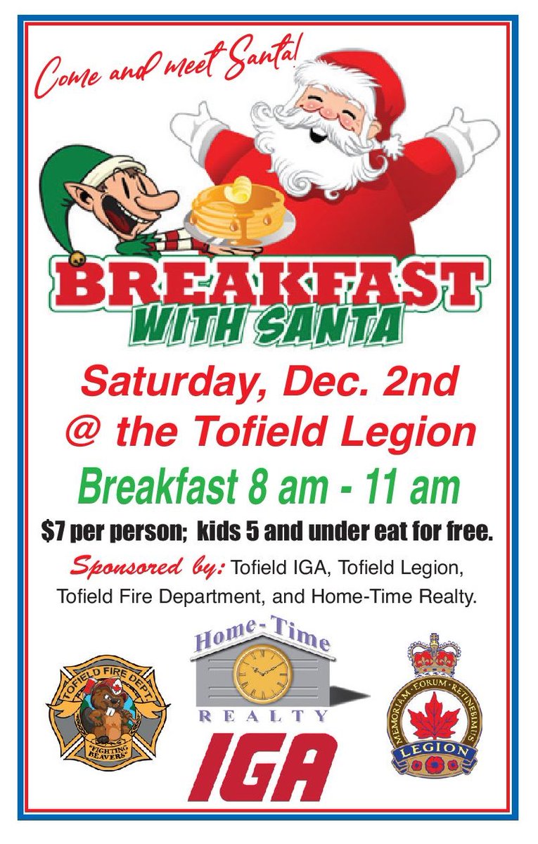 This coming Saturday, Santa Claus is coming to Town!