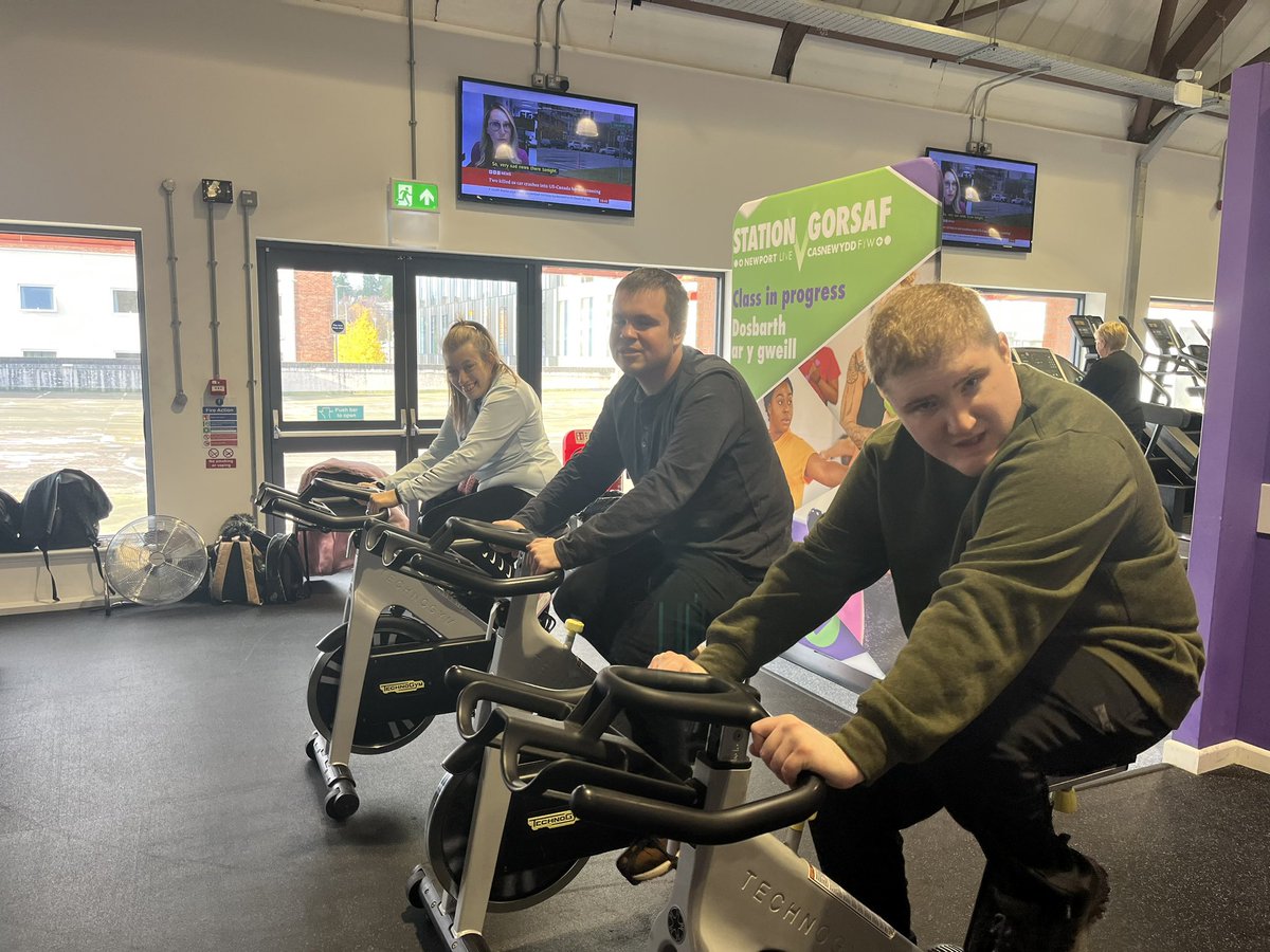 Great Cardio session great to see everyone working hard. #inclusivefun#wellbeing#community.<a href="/LdWales/">Learning Disability Wales</a> <a href="/dsw_news/">Disability Sport Wales</a>