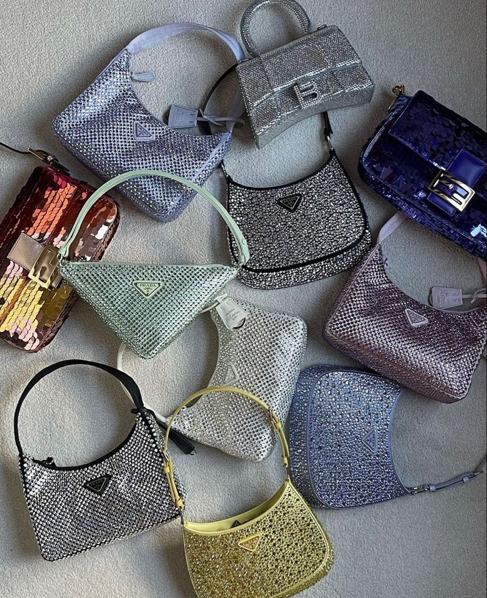 SelectOutfit's tweet image. sparkling bags