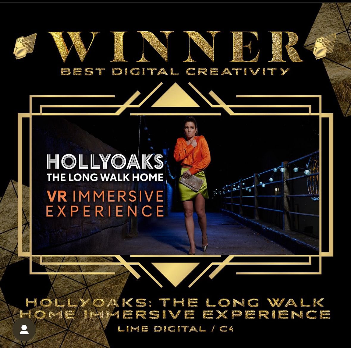 Lime Pictures (@limepictures) on Twitter photo Congratulations to the Lime Pictures digital team and <a href="/Channel4/">Channel 4</a> who were recognised at the <a href="/RTSNW/">Royal Television Society North West</a>, for an innovative 360 virtual reality experience which supported the powerful Hollyoaks ‘Long Walk Home’ episode. The team won the Best Digital Creativity award for the second year Congratulations to the Lime Pictures digital team and <a href="/Channel4/">Channel 4</a> who were recognised at the <a href="/RTSNW/">Royal Television Society North West</a>, for an innovative 360 virtual reality experience which supported the powerful Hollyoaks ‘Long Walk Home’ episode. The team won the Best Digital Creativity award for the second year