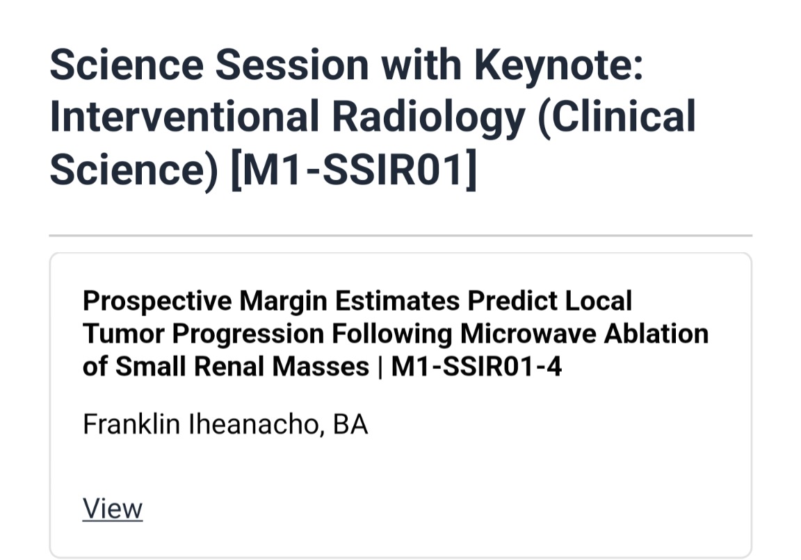 Franklin (@medicalfrank) on Twitter photo Appreciate the opportunity I had presenting my work on prospective margins at #RSNA23 . A lot of great questions were brought up that generated conversation. Thank you <a href="/DoctorAWPM/">Aaron W.P. Maxwell, M.D.</a> for your help on this project as well. #IRad #interventionalradiology #RSNA #RSNA2023 Appreciate the opportunity I had presenting my work on prospective margins at #RSNA23 . A lot of great questions were brought up that generated conversation. Thank you <a href="/DoctorAWPM/">Aaron W.P. Maxwell, M.D.</a> for your help on this project as well. #IRad #interventionalradiology #RSNA #RSNA2023