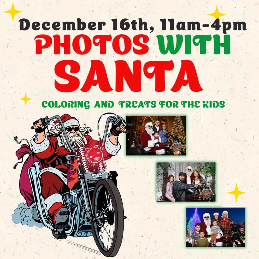 HDofGlendale's tweet photo. Santa Claus will be stopping by our dealership on December 16th from 11-4. Capture the spirit of the season here at Harley-Davidson of Glendale. RSVP using the link below to save your spot! ๐
๐ผ
https://t.co/tYqISsCIYX
#GlendaleHarley #BiggestFastest #HarleyDavidson https://t.co/qfQIThiWY4