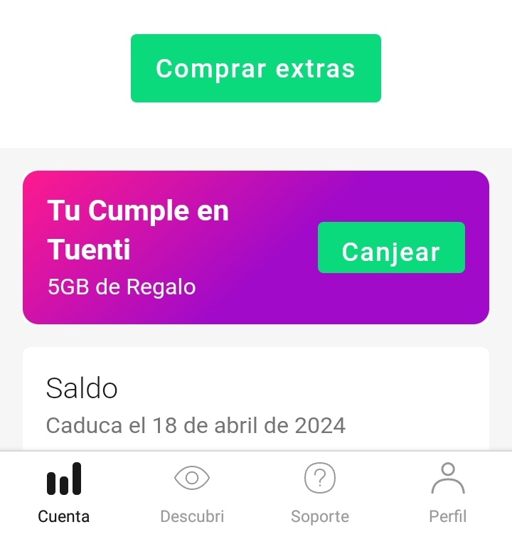 YoSoyJAVAS's tweet photo. @TuentiAR Hola genios! Se cumplió un aniversario y me dan gigas de regalo, ahora mi consulta es ¿hasta cuando tengo tiempo de canjear mi regalo ? Gracias 🙌🏽 https://t.co/mEW9n61Q3i