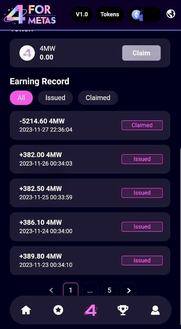 4metas's tweet photo. Update ๐จ๐ข
Claiming is now live on our webpage.
https://t.co/SJ4Cihp0PT
Come share you gaming experience on our discord
https://t.co/4eGigPrwsk
#Post2Earn
#Play2Earn
#GameFiRevolution
#PlayToEarn
#NFTGaming
#CryptoGames
#BlockchainGaming
#TokenizedGaming
#GameFiEconomy
#MetaverseGaming
#DecentralizedGaming
#GamingNFTs
#Play2Earn
Go take yours ๐๐ฅ