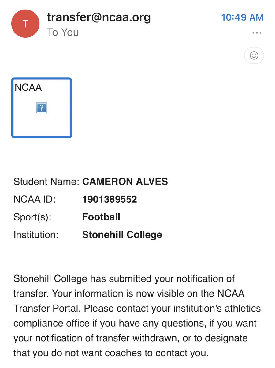 Can’t teach grit…

Graduate transfer Wr

- 26 career games, (26 career starts)
- 3 yr starter
- Team captain 
- 70 rec, 691 rec yds, 8 tds

Film 🎥: youtu.be/LeLF_TLLghw?si…

Link in bio as well.