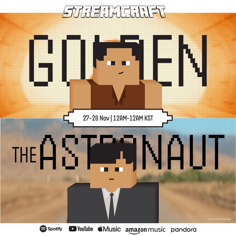 seokjinah070's tweet photo. 🛸 melodies of a heartfelt letter and golden rhythms combined will make your day✨🎵

tune into new playlists, let the rhythms flow and hear new tunes every minute.

THE GOLDEN ASTRONAUT 🛸
GOLDEN TANNIES
#GOLDENDAYSWITHHYUNGS
#aGoldenWeek https://t.co/eLYkbmZTnL