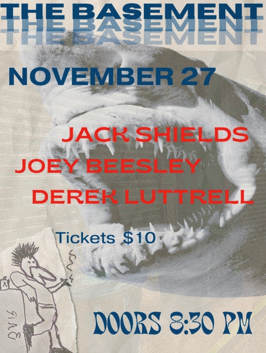 TONIGHT!! Jack Shields is in the house with Joey Beesley and @derekluttrell at 9PM! Grab tickets when doors open at 8:30PM or at thebasementnashville.com 🎟️