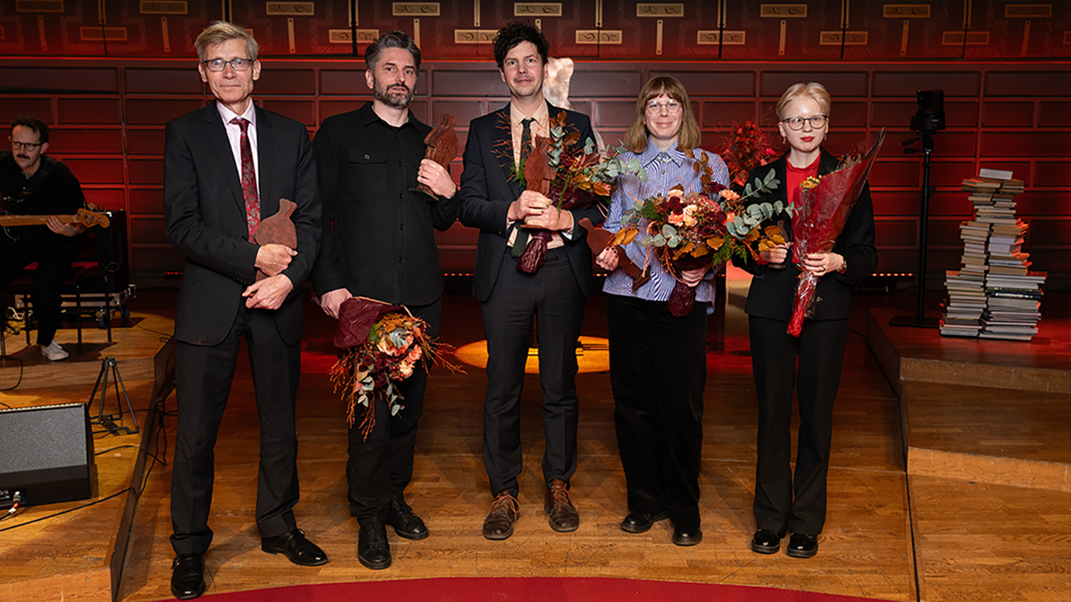 Stort grattis till 2023 års Augustpristagare! Läs mer: forlaggare.se/nyheter/arets-… #augustpriset