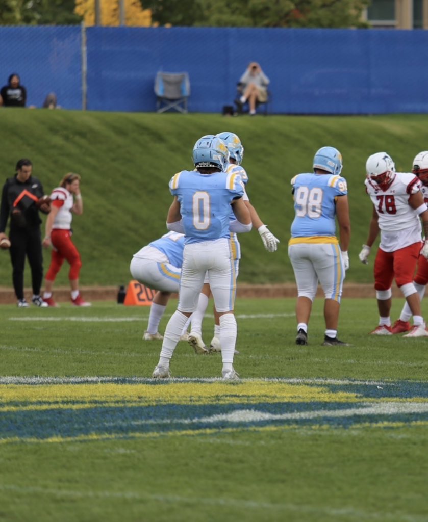 Parker Cunningham 
5’11 180 
108 career tackles - 2 INTS - 4 BU - 1 FF - 1 FR - TD