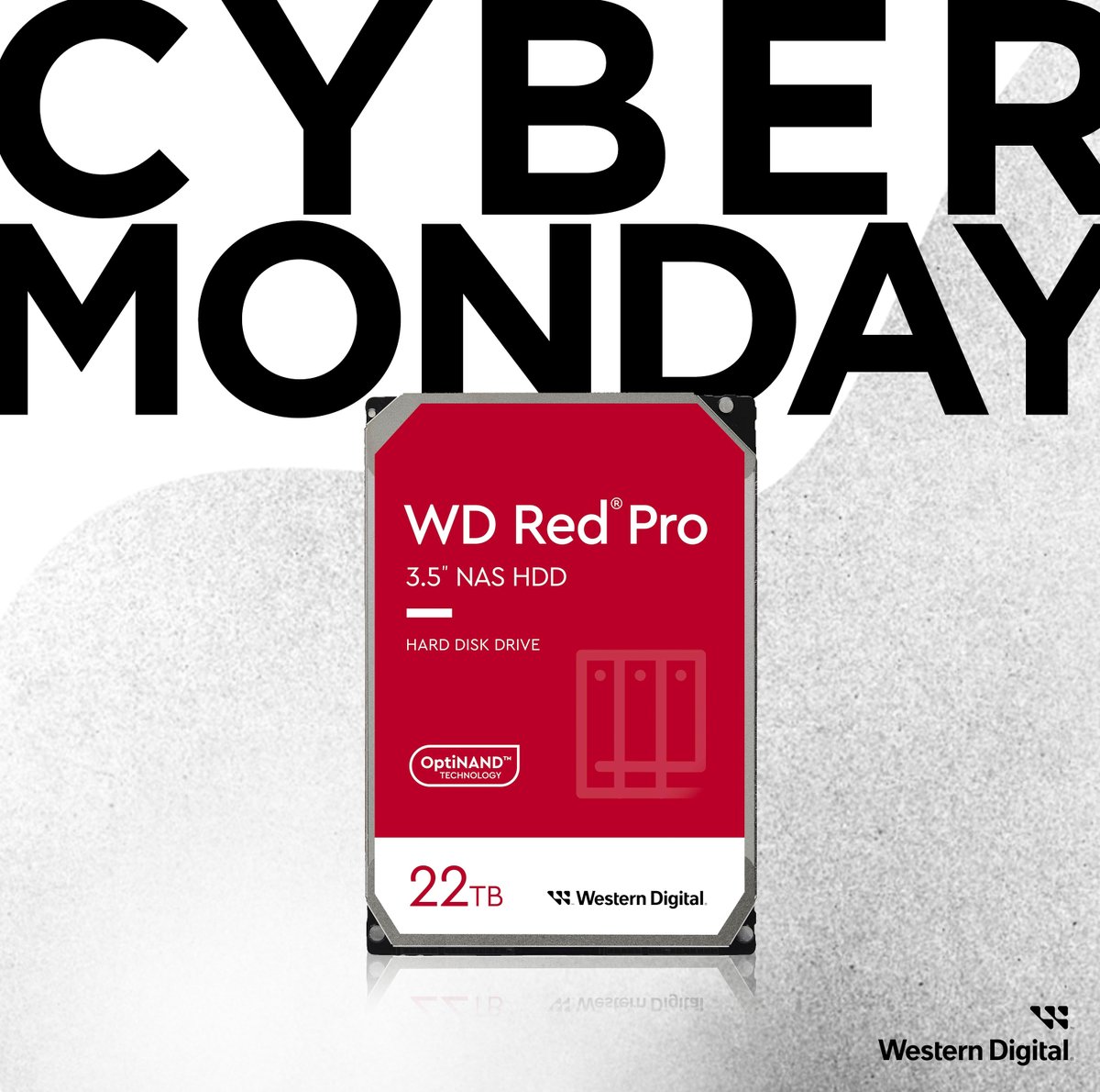 The deals you love to see 🤩 We still have units of our WD Red Pro 22TB! Shop now: bit.ly/3sJdJCV