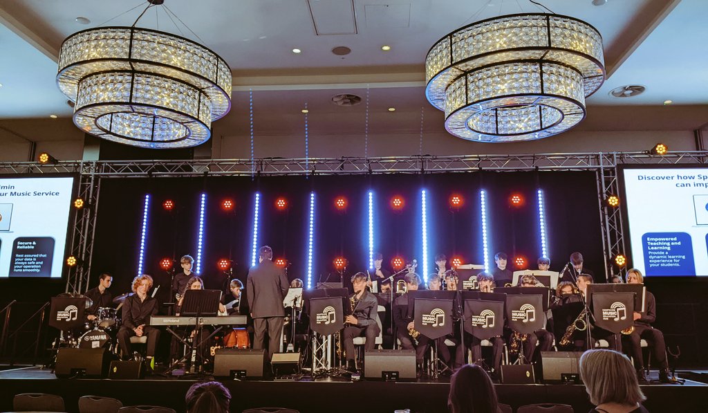 Excited to be at this year's <a href="/musicmarkuk/">The UK Association for Music Education: Music Mark</a> conference in Southampton, enjoying some music to get us started #MMConference23