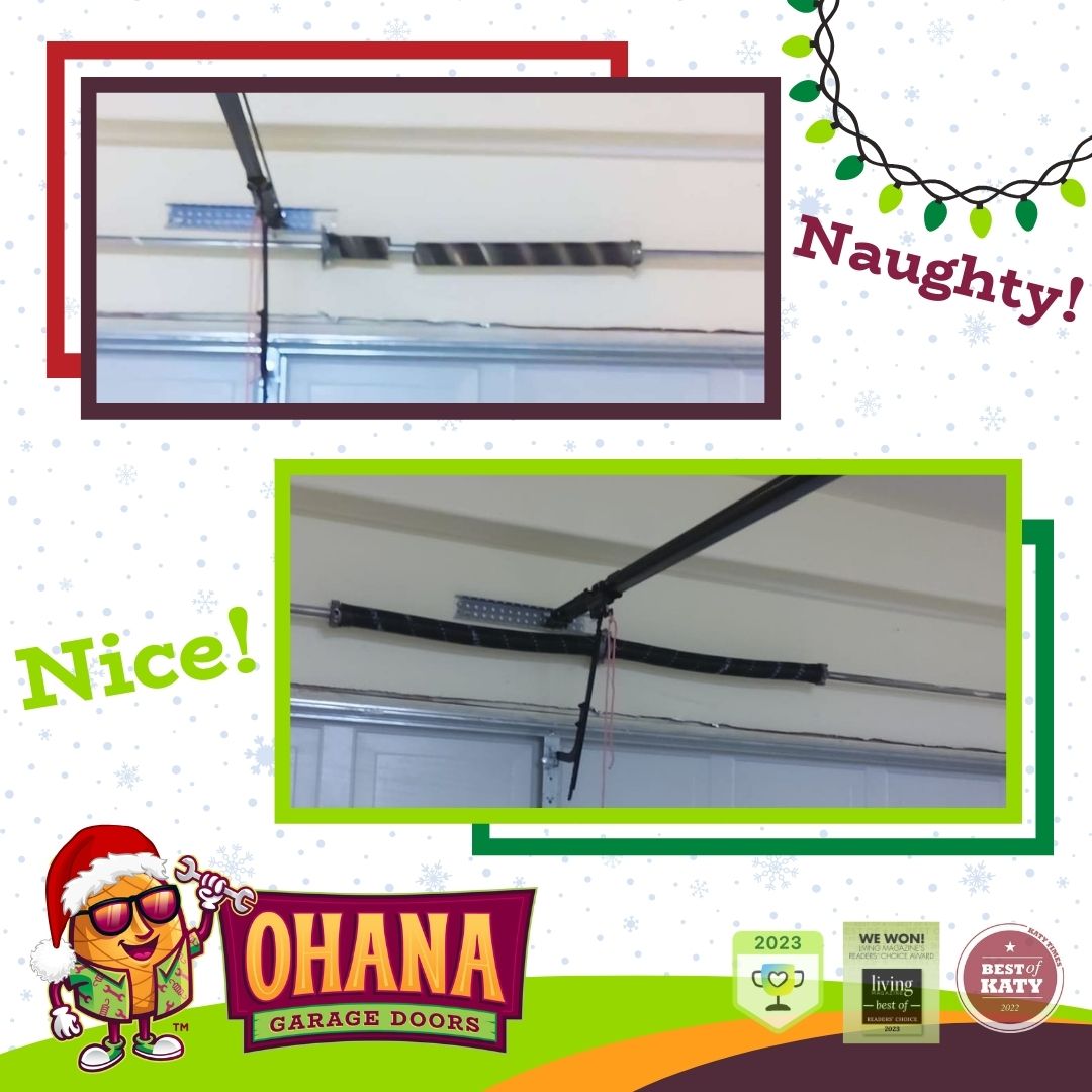 🎄🔧 Springs lost their bounce? Elevate your garage with Ohana's spring repairs! 🚪✨ Bring back the perfect lift. Dial 346-307-9552 for a garage makeover and spring into action this holiday! #OhanaSprings #HolidayGarageMakeover #LiftYourSpirits