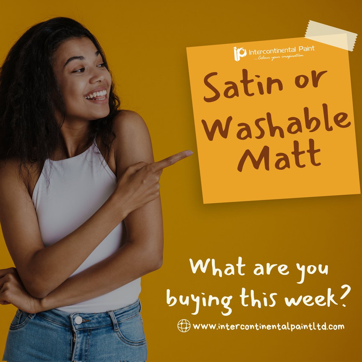 IP_Limited's tweet photo. What are you buying this week?

Send a DM or WhatsApp 0913 565 8004
Call: 0806 829 4026, 0704 801 3940, 0704 801 3635

Visit us at 9 Nneka Street, Off First Ugbor Road, GRA, Benin City.
https://t.co/vabEJVpFi0
md@intercontinentalpaintltd.com
contact@intercontinentalpaintltd.com https://t.co/LZiuV4PF3M