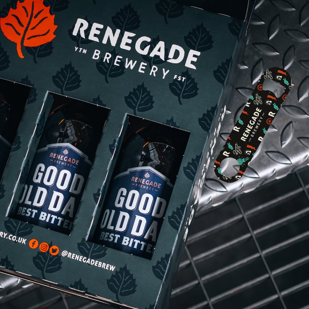 New Merch! Plus you can still take 10% off and get free postage when you use code 'BF10'

Black beanie with a bobble
Parchment beanie without a bobble
Sicker packs
Christmas tee
Mini bar blade 

All now available online here - renegadebrewery.co.uk/product-catego…

#beer
#lager