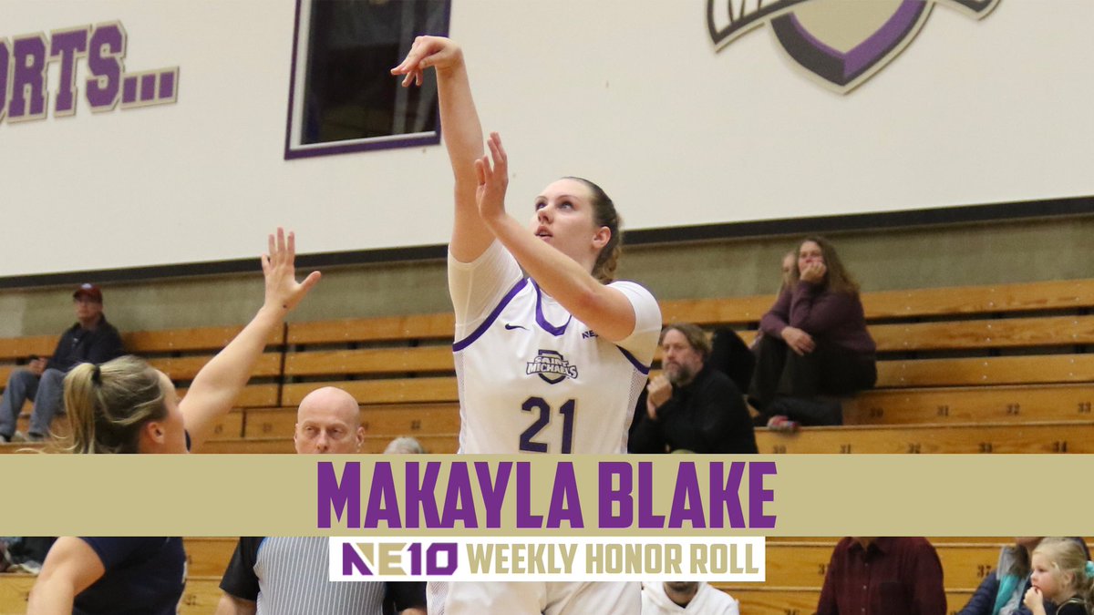 Blake Named to NE10 Weekly Honor Roll

📖 smcathletics.com/news/2023/11/2…

#smcpks #smcvt #NE10EMBRACE