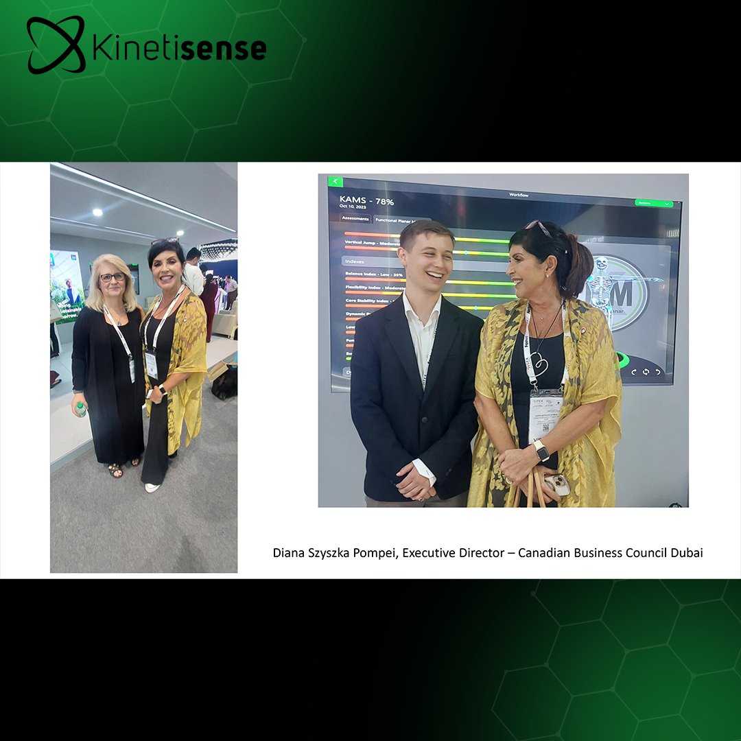 Kinetisense's tweet photo. Reflecting on an incredible showcase at GITEX 2023! Alliance Care Technologies (ACT) was honored to present Kinetisense.

#GITEX2023 #AllianceCareTechnologies #Kinetisense #MotionCapture #HealthTech #DubaiEvents #InnovationShowcase https://t.co/4dGHJVX1GR