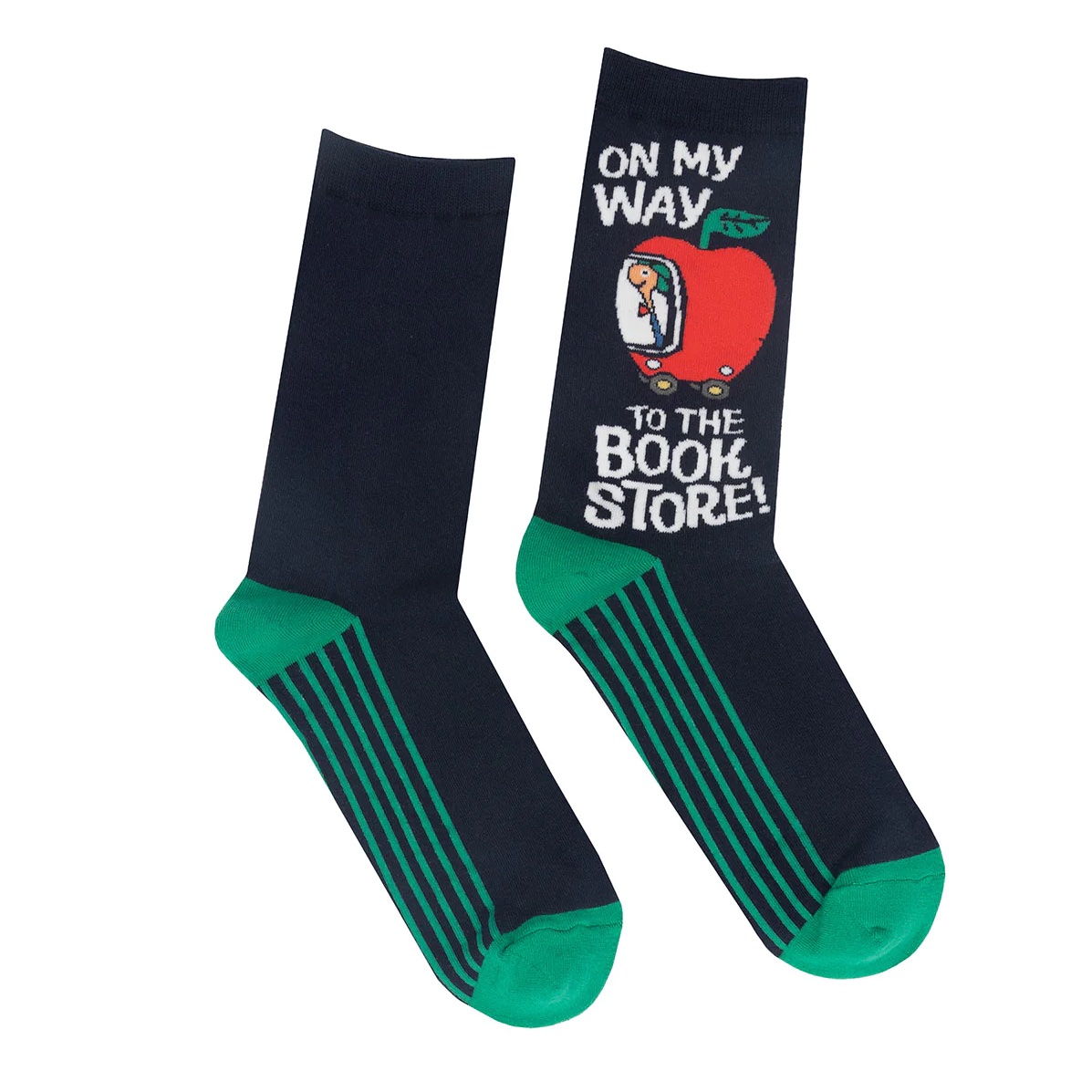 🚨 30% OFF TODAY ONLY 🚨 Richard Scarry 'On My Way to the Bookstore' socks from @OutofPrintTees! Get yours here: bit.ly/RS-SOCKS 🧦