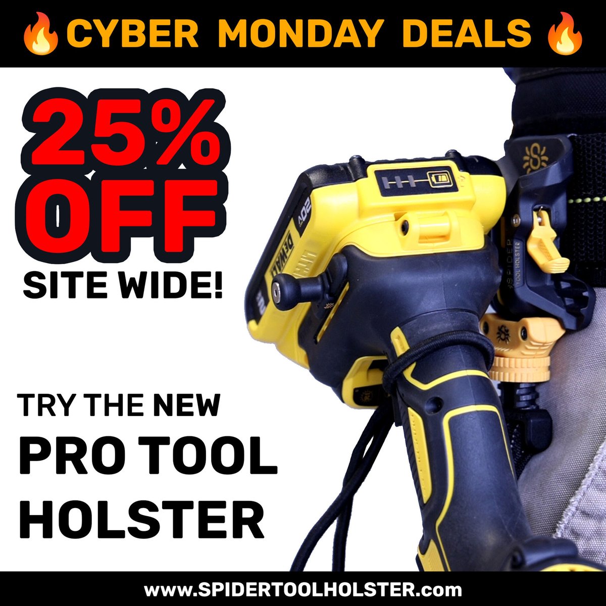 🛠️👷 Wait... Cyber Monday deals up to 25% OFF?!!? 👷🛠️